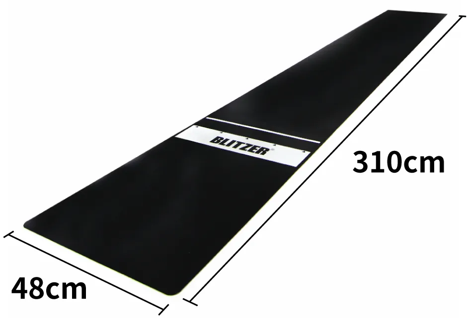 BOP29の公式寸法図。横幅48cm・長さ310cm。寸法はマット本体で、周囲の移動空間は含みません。