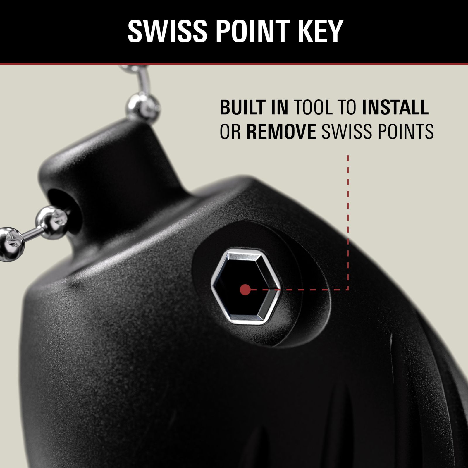 TARGET JAPAN公式：Swiss Pointキーの位置を確認する。AL3（公式ページID2648）。ダーツ類は付属しません。